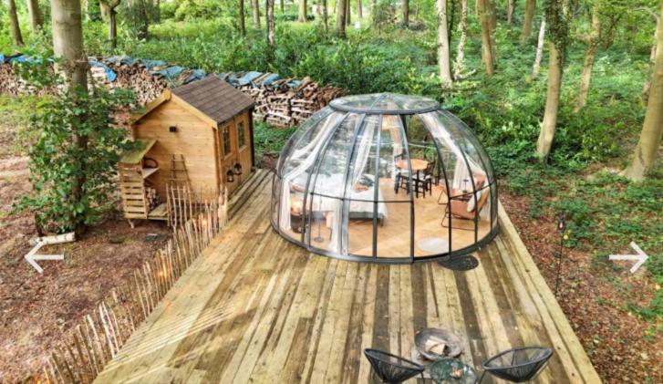 Le Dome De Namur - Une Nuit Insolite Dans Les Bois ภายนอก รูปภาพ